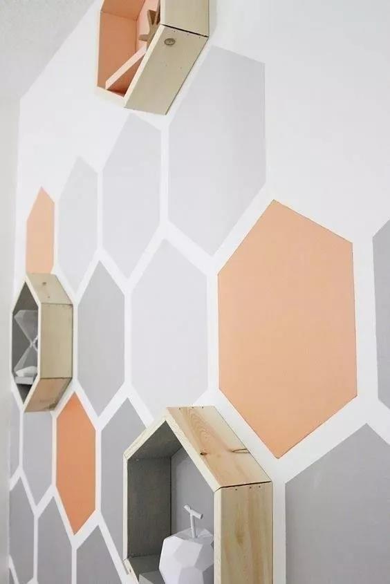 昆明墙面怎么设计才有个性？这些几何感十足的墙面装点你的家！