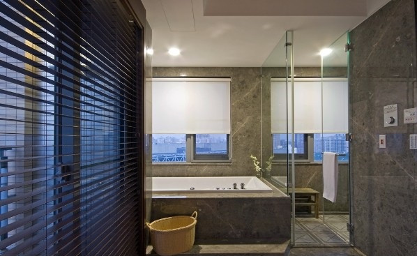 美式古典装修-卫浴