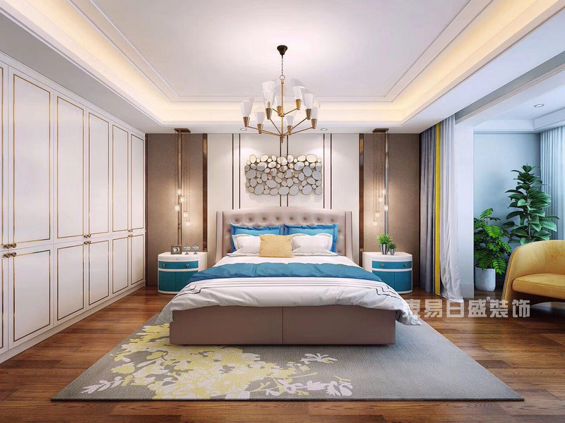 卧室装饰效果图-东易日盛-新中式