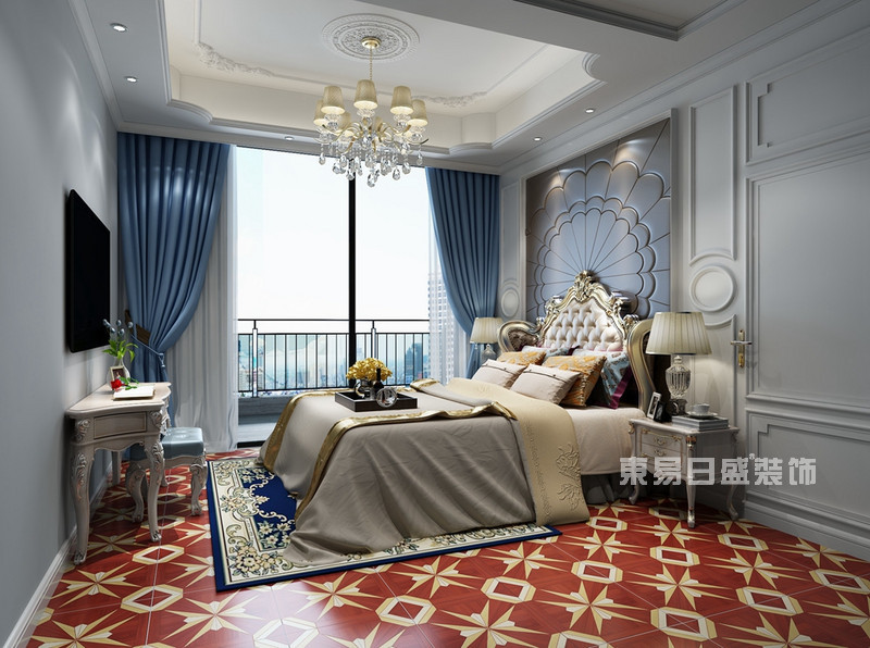 卧室装饰效果图-东易日盛-法式风格