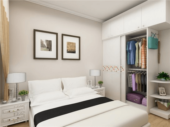 婚房装修时卧室床和衣柜颜色怎么搭配?