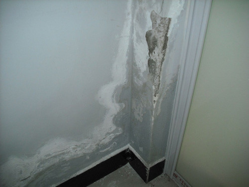 上海装修墙面渗水的原因及处理方法(图片一)
