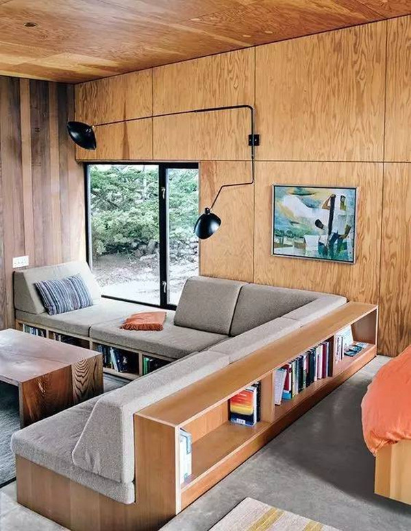 客厅软装这样设计一、沙发收纳