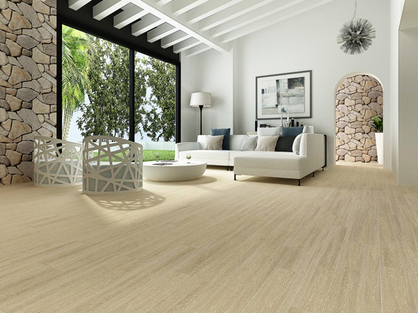 别再傻傻的铺木地板了，这种木纹砖不仅环保价廉而且装修效果好！