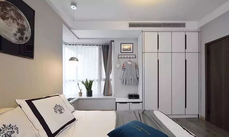 71平米新房装修案例-卧室