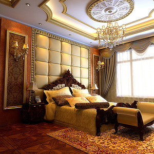 欧式卧室装修设计要怎么做?北京欧式装修效果图