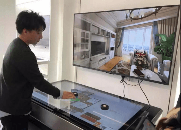 VR渲染引擎的真家AI设计系统演示