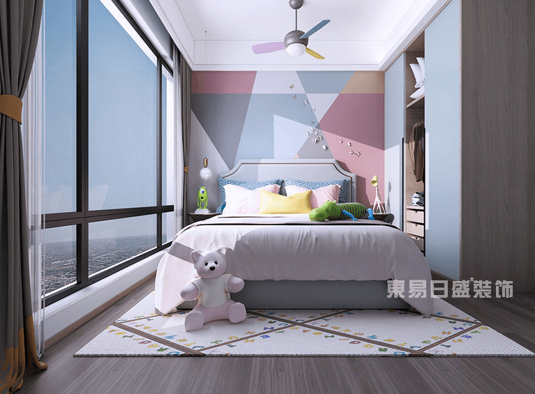 上海儿童房装修设计天花板增强孩子想象力