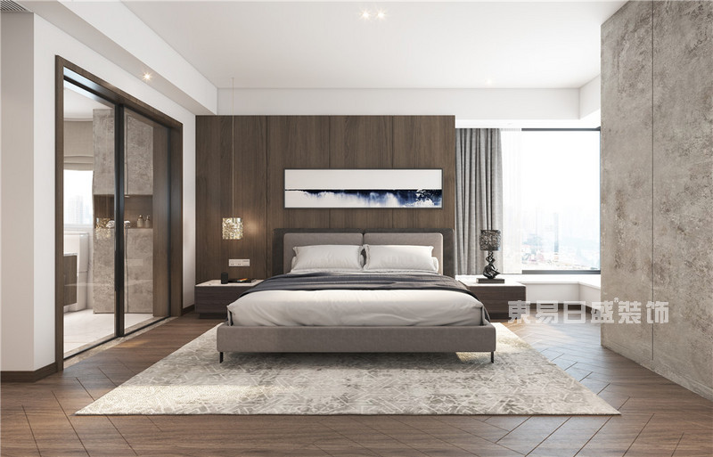 现代简约风格-卧室-东易日盛装饰设计