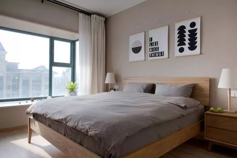 小户型卧室窗帘选择,想睡眠佳窗帘很重要-