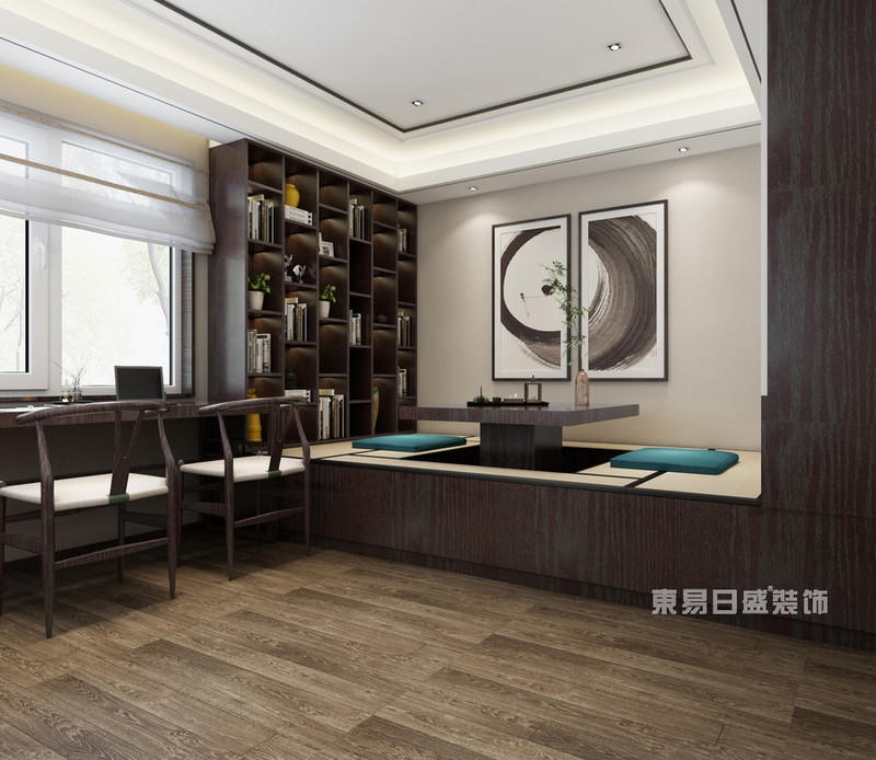 房子装修书桌的设计技巧-节省室内空间-上海装修设计公司