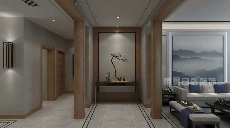 深圳180平米新中式风格设计效果图，带给你完美家居体验