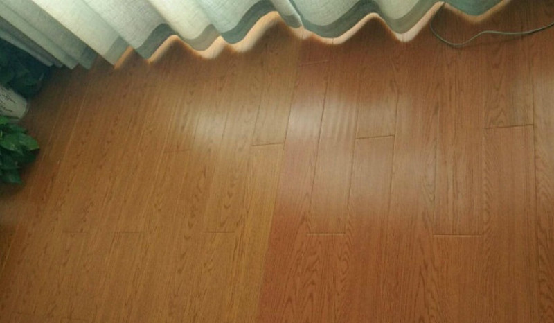 实木地板有色差