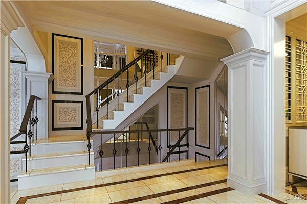 别墅装修楼梯如何设计?别墅楼梯装修效果图-杭州东易日盛装饰官网