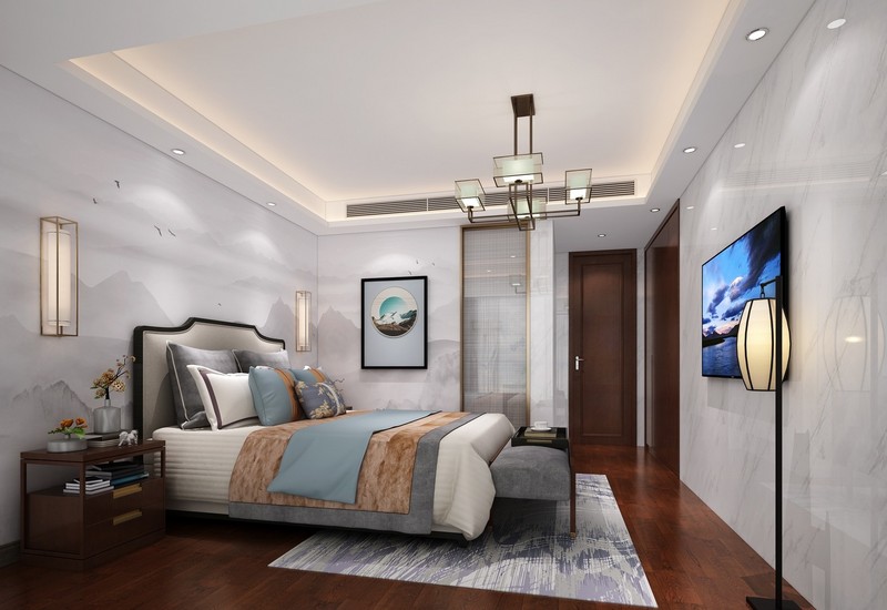 新中式卧室设计