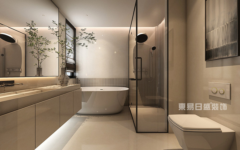一,卫生间装修选择淋浴房还是浴缸作为最常见的两种沐浴洗澡的场地