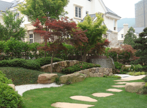 上海别墅花园设计步骤