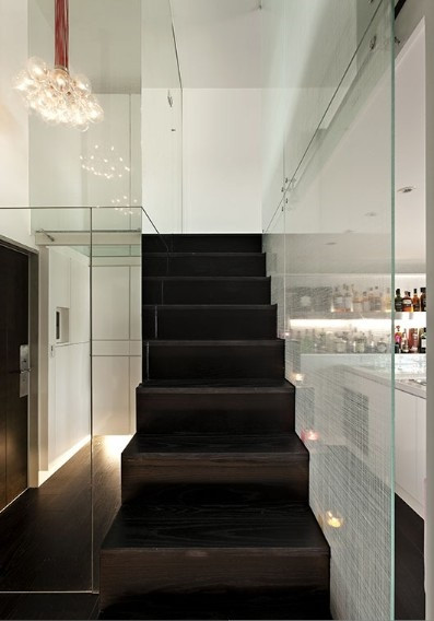 单身公寓室内设计-楼梯
