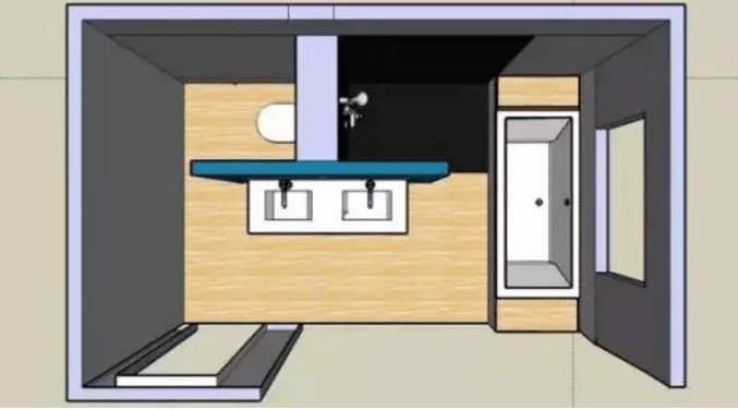 武汉室内装修丨为啥蜡笔小新家里的卫生间看起来那么大？