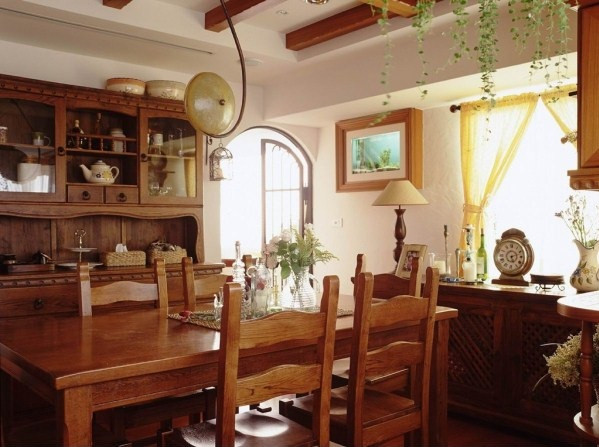希腊装修风格-餐厅