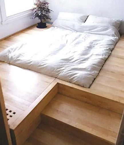 卧室地台床设计