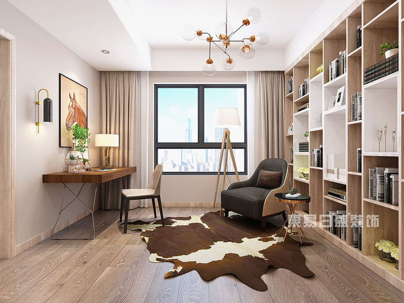 深圳155平三室两厅装修设计图，营造清新舒适的居家生活