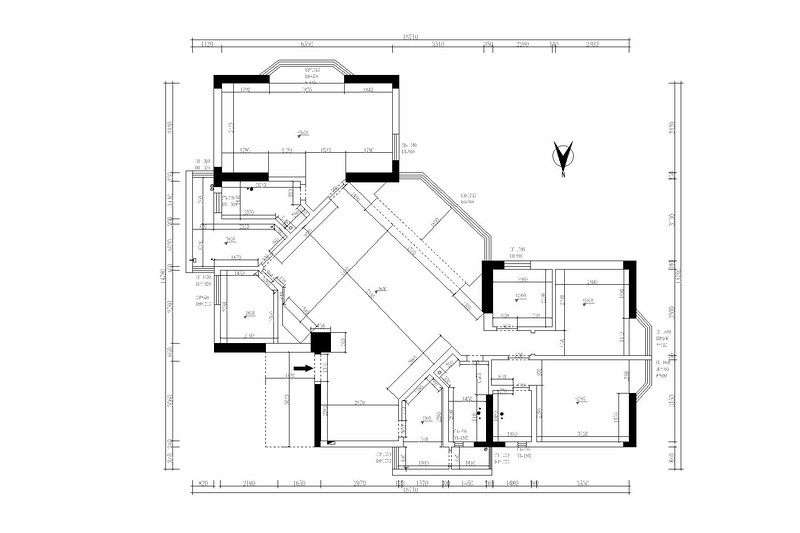 中银大厦-现代简约风格-148㎡装修效果图