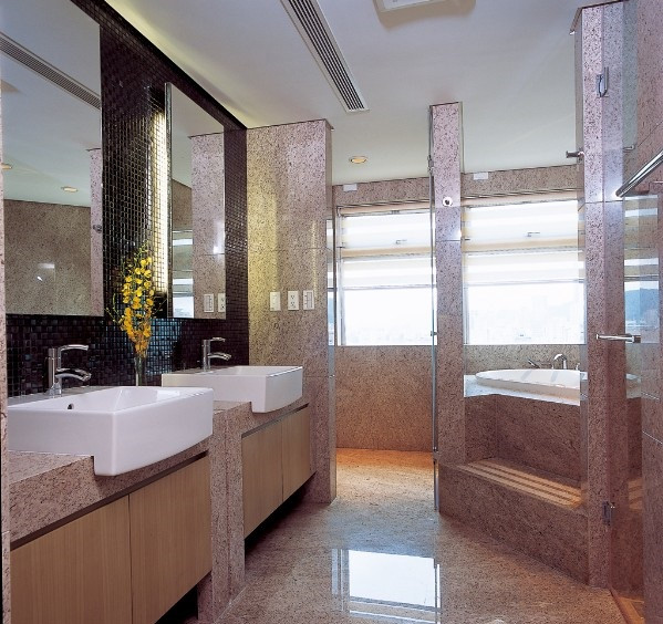 现代古典装修风格案例-浴室