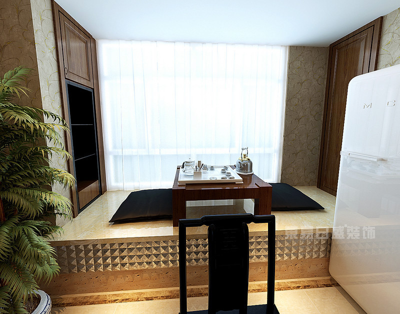 茶室可以设计在 厨房- 茶室飘窗装修效果图