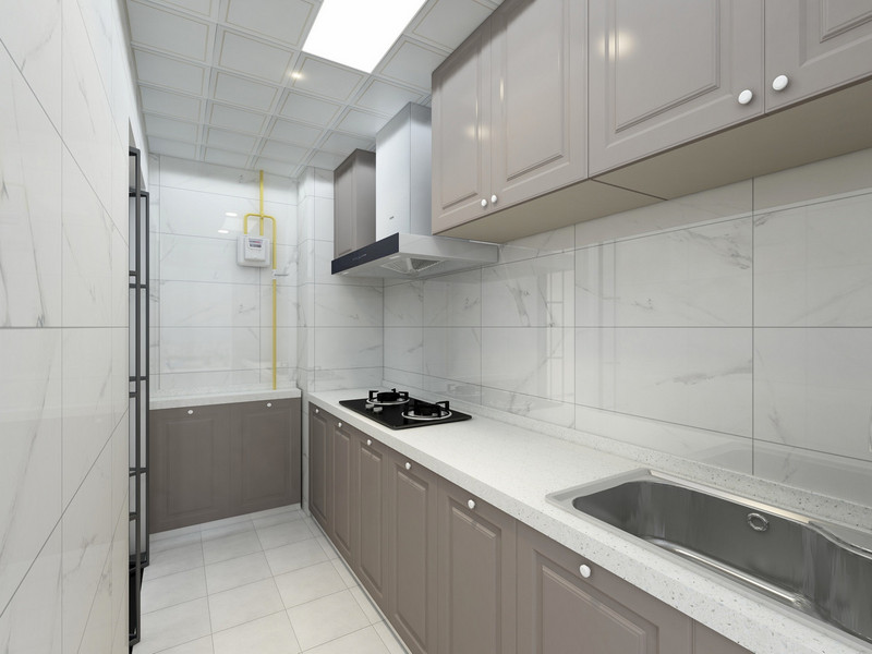 厨房装修布置小技巧，小面积也能开拓大空间