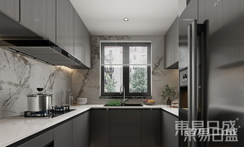 北京别墅厨房装修设计