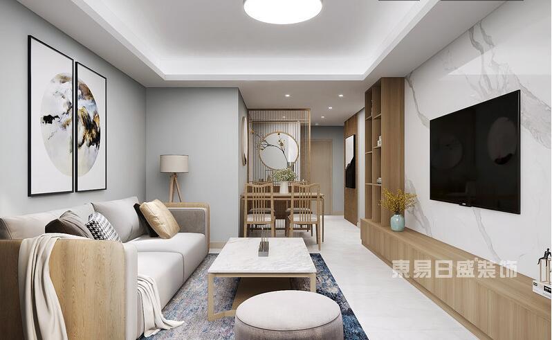 新中式室内装修效果图欣赏，低调轻奢的别样美! 