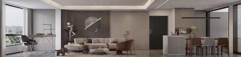 装修风格大全2021新款简约 三居室现代简约风格案例给你装修灵感