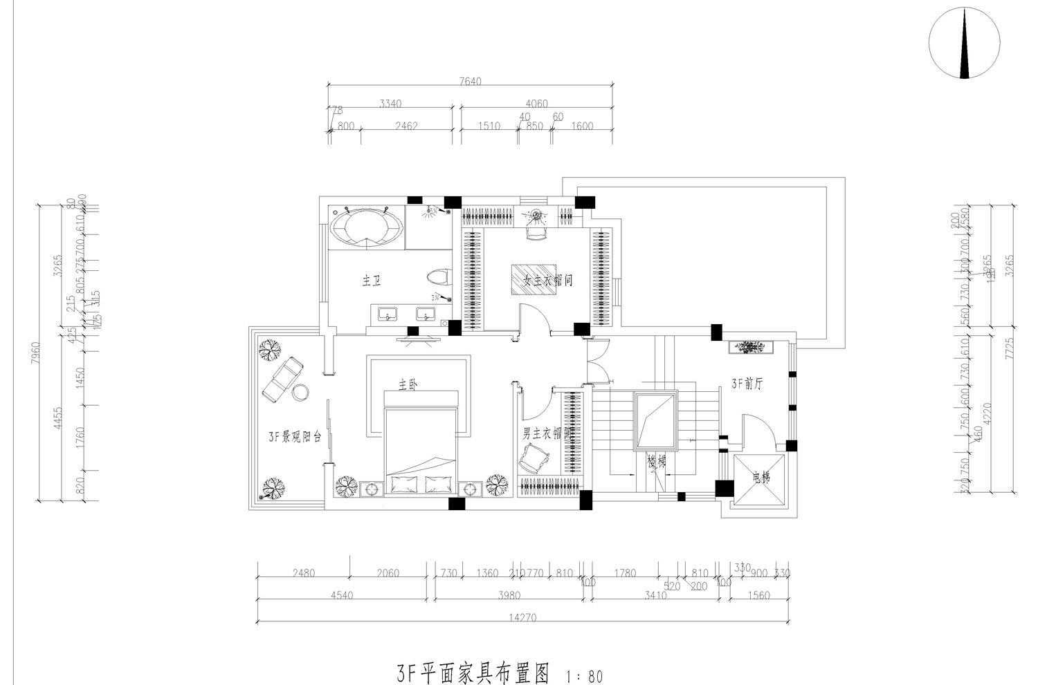 507平别墅户型图
