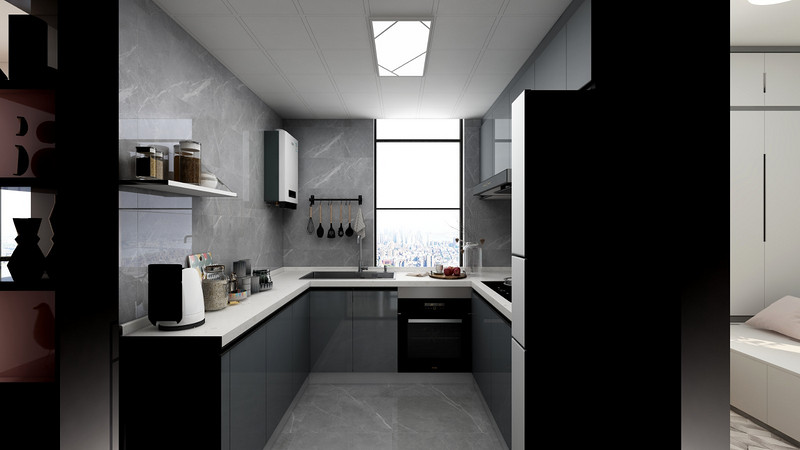 厨房装修设计的小窍门 空间利用提高30%！