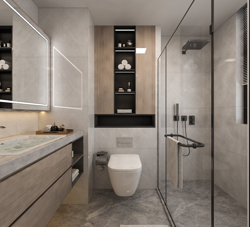 石家庄装修设计：浴室橱柜的选择依据有哪些？