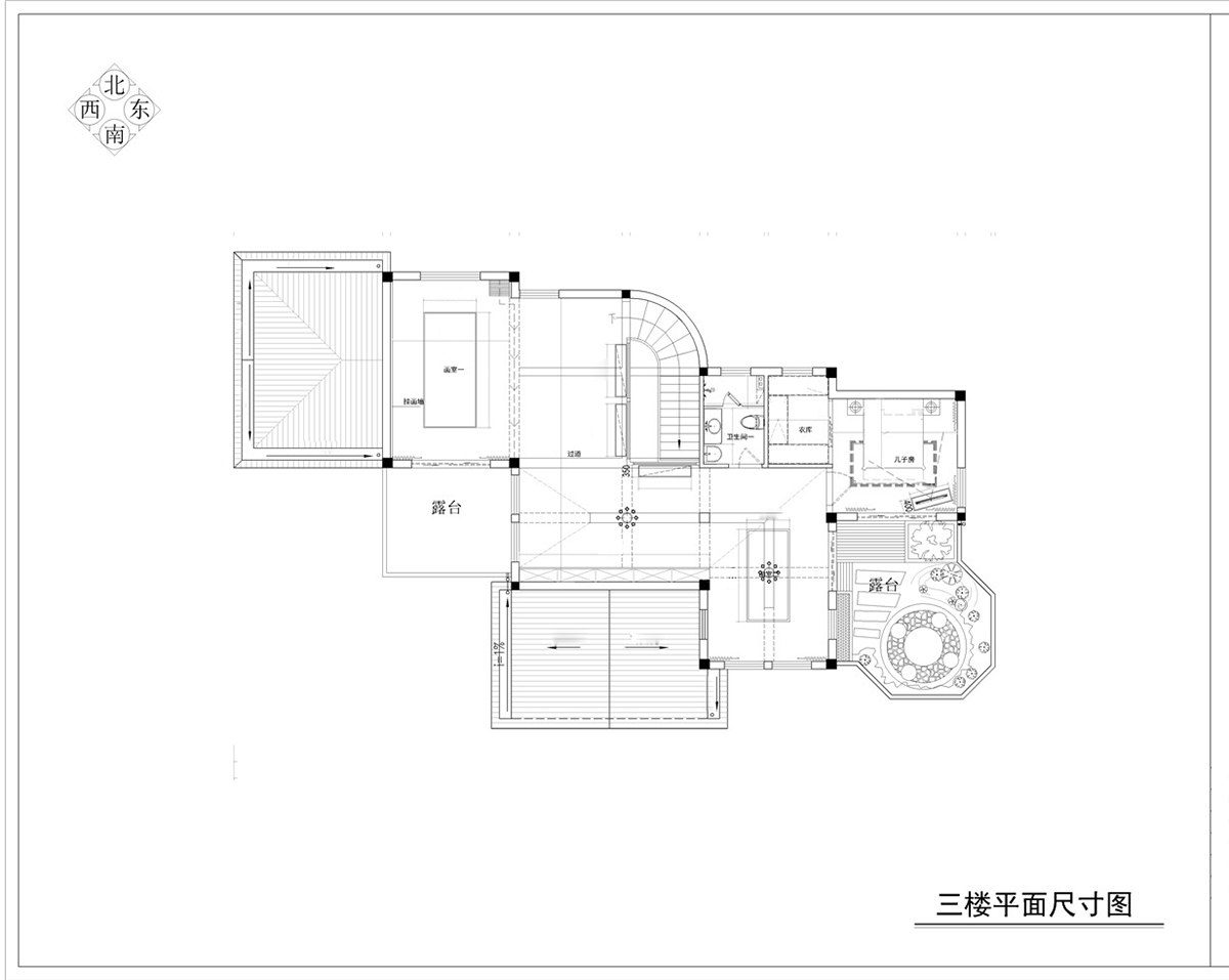 780平别墅户型图