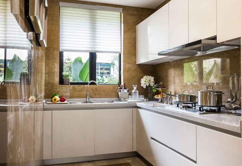 深圳厨房装修如何实现空间最大化？增大台面利用率！