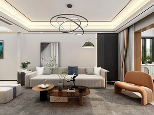 武汉大宅装修攻略丨396平现代大宅设计，以美致境，营造优雅轻奢感