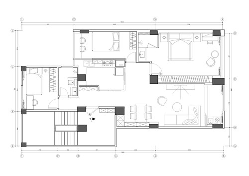 南天一花园-102平米-普通住宅-现代简约风格装修设计理念