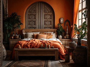 装修施工指南：如何打造摩洛哥风格卧室