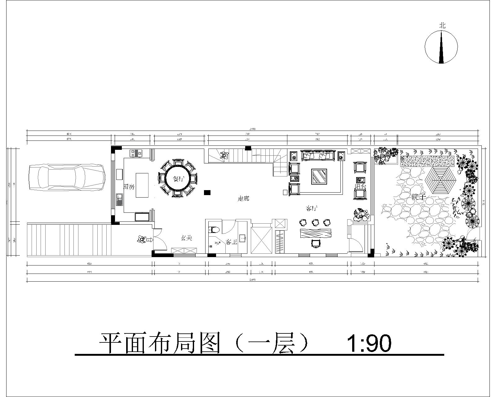 388平别墅户型图