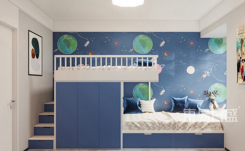 儿童房装修设计效果图赏析，亲子空间装修思考