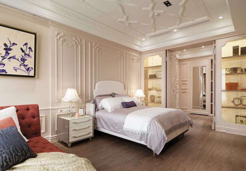 新古典风餐厅卧室装修设计案例