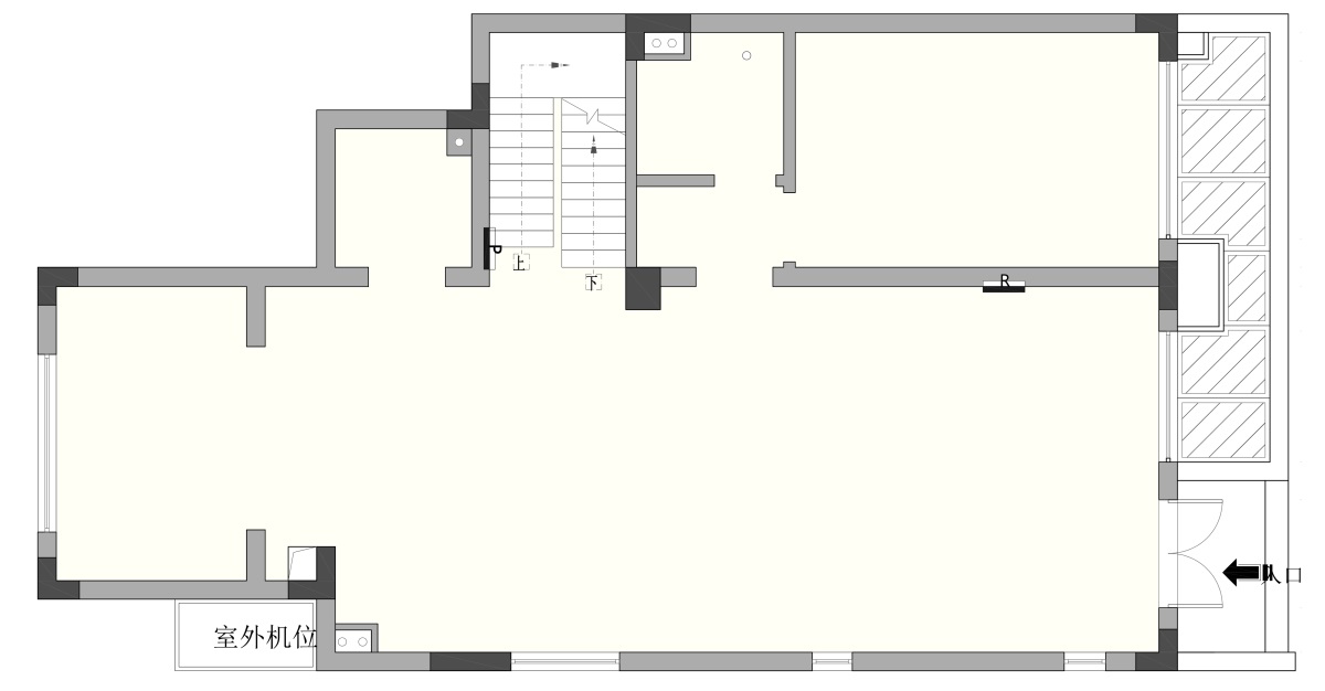 315平三居室户型图