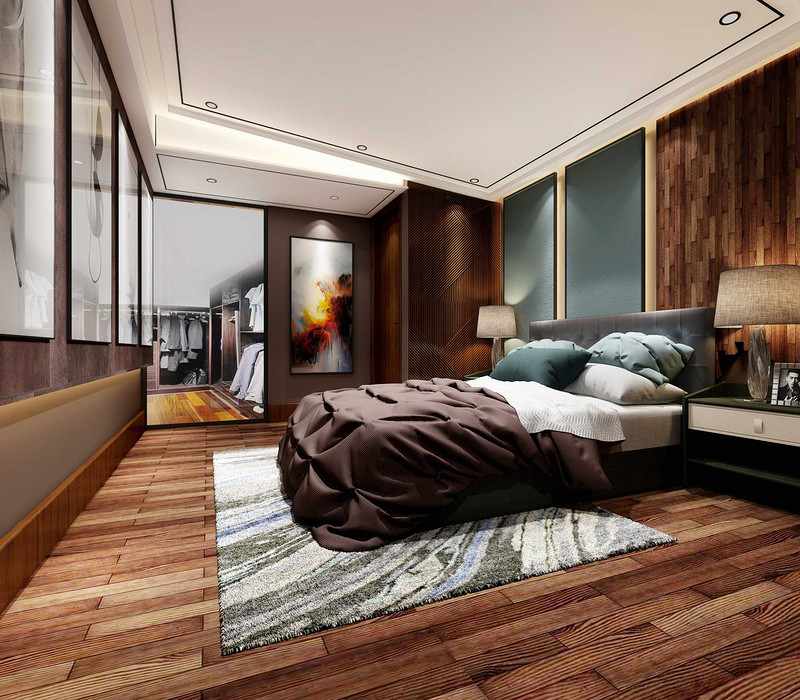 卧室还用木地板?这些瓷砖效果也很好!