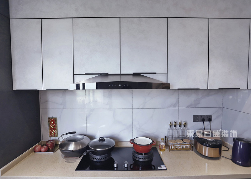 一体化的集成灶具有什么优点-厨房装修效果图