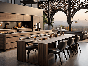 文化与艺术的融合：伊斯兰风格厨房装修施工指南