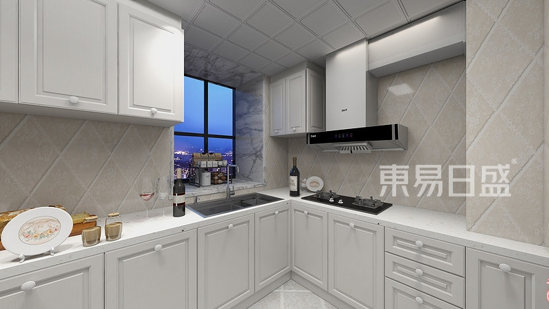 北京小户型厨房装修有技巧，小厨房有颜也“显达”!