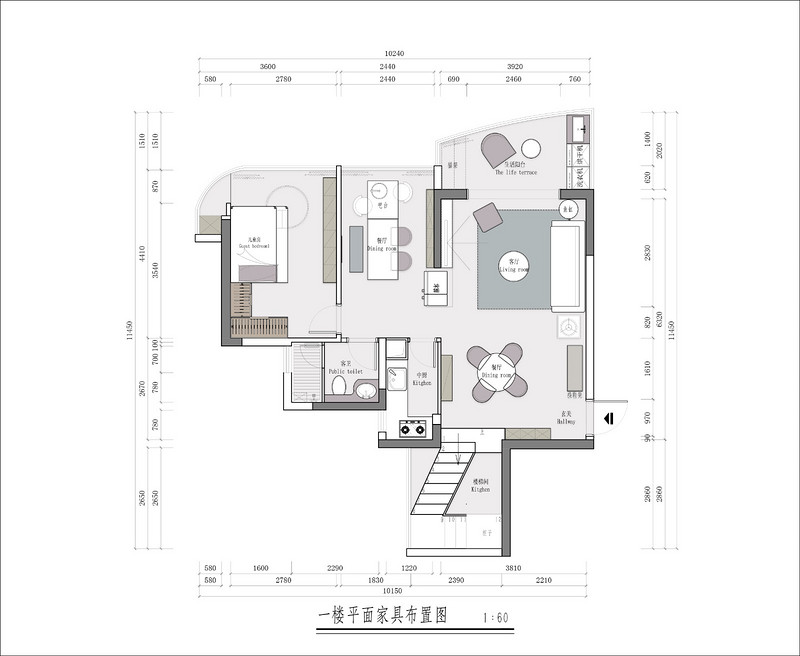 现代日式简约怎么设计？166平米四室装修设计案例